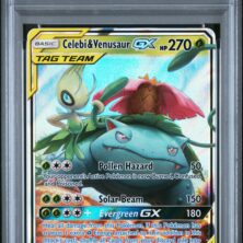 CELEBI & VENUSAUR GX POKEMON SUN & MOON TEAM UP