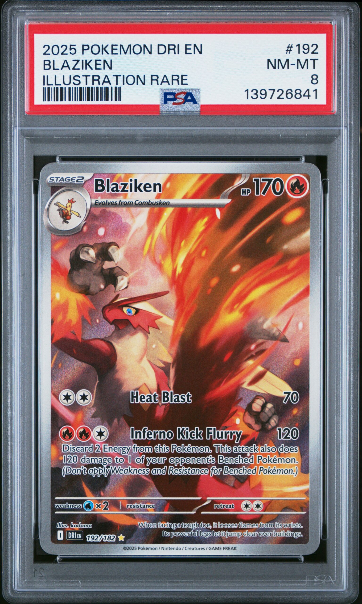 BLAZIKEN POKEMON DRI EN-DESTINED RIVALS