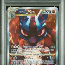 FA/LUCARIO VSTAR POKEMON SWSH BLACK STAR PROMO
