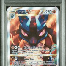 FA/LUCARIO VSTAR POKEMON SWSH BLACK STAR PROMO