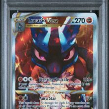FA/LUCARIO VSTAR POKEMON SWSH BLACK STAR PROMO