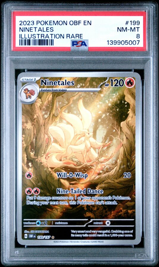 NINETALES POKEMON OBF EN-OBSIDIAN FLAMES