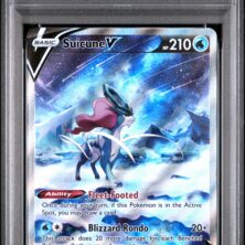 FA/SUICUNE V POKEMON SWORD AND SHIELD CROWN ZENITH