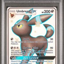 2019 POKEMON SUN & MOON HIDDEN FATES SV69 FULL ART/UMBREON GX