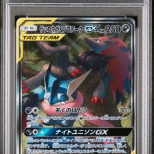 2019 POKEMON JAPANESE SUN & MOON STRENGTH EXPANSION PACK NIGHT UNISON 059 GRENINJA & ZOROARK GX