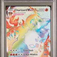 2020 POKEMON SWORD & SHIELD CHAMPION'S PATH 074 FULL ART/CHARIZARD VMAX SECRET