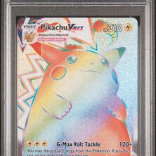 2020 POKEMON SWORD & SHIELD VIVID VOLTAGE 188 FULL ART/PIKACHU VMAX SECRET