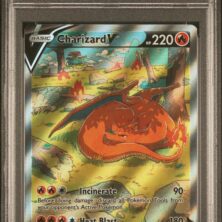 2022 POKEMON SWSH BLACK STAR PROMO 260 FULL ART/CHARIZARD V SWORD & SHIELD ULTRA-PREMIUM COLLECTION-CHARIZARD
