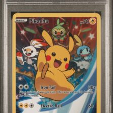 2020 POKEMON SWSH BLACK STAR PROMO 020 FA/PIKACHU