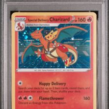 2022 POKEMON SWSH BLACK STAR PROMO 075 SP.DELIVERY CHARIZARD