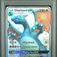 2019 POKEMON SUN & MOON HIDDEN FATES SV49 FA/CHARIZARD GX