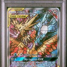 2019 POKEMON SM BLACK STAR PROMO SM210 FULL ART/MOLTRES & ZAPDOS & ARTICUNO GX HIDDEN FATES ELITE TRAINER BOX