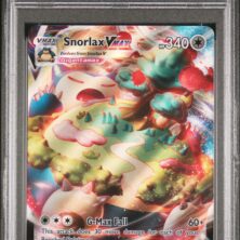 2020 POKEMON SWORD & SHIELD 142 FA/SNORLAX VMAX