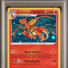 2022 POKEMON SWSH BLACK STAR PROMO 075 SP.DELIVERY CHARIZARD