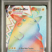 2020 POKEMON SWORD & SHIELD VIVID VOLTAGE 188 FULL ART/PIKACHU VMAX SECRET