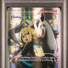 2017 POKEMON PREMIUM TRAINER XY COLLECTION PROMO 98b FA/DELINQUENT