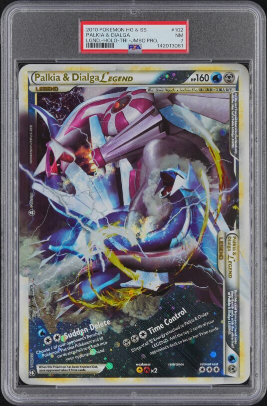 PALKIA & DIALGA POKEMON HEARTGOLD & SOULSILVER TRIUMPHANT