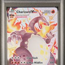 2021 POKEMON SWORD & SHIELD Shining Fates SV107 Full Art/Charizard VMAX