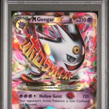 2016 POKEMON XY BLACK STAR PROMO XY166 M GENGAR EX