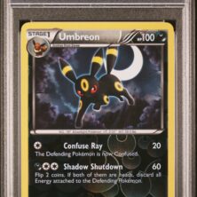 2012 POKEMON BLACK & WHITE DARK EXPLORERS 61 UMBREON-REV.FOIL