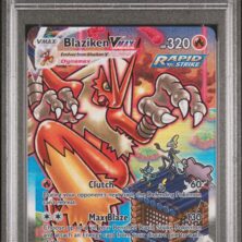 2021 POKEMON SWORD & SHIELD CHILLING REIGN 201 FULL ART/BLAZIKEN VMAX SECRET