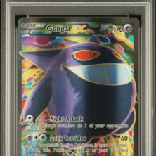 2014 POKEMON XY PHANTOM FORCES 114 FA/GENGAR EX