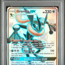 2019 POKEMON SUN & MOON HIDDEN FATES SV56 FA/GRENINJA GX