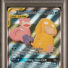2019 POKEMON SUN & MOON UNIFIED MINDS 218 SLOWPK. & PSYDCK. GX