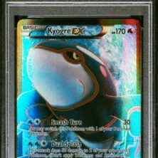 2012 POKEMON BLACK & WHITE DARK EXPLORERS 104 FA/KYOGRE EX