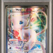 2016 POKEMON XY BLACK STAR PROMO XY126 FA/MEW EX