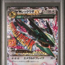 2021 POKEMON JAPANESE PROMO CARD PACK 25TH ANNIVERSARY EDITION 024 M RAYQUAZA EX