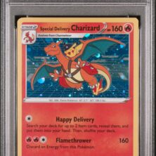 2022 POKEMON SWSH BLACK STAR PROMO 075 SP.DELIVERY CHARIZARD