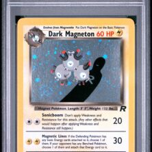 2000 Pokemon Rocket Tcg Cards #11 Dark Magneton Holo Psa Nm 7