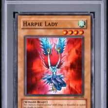 2002 Yu Gi Oh! Mrd Metal Raiders Tcg Cards #008 Harpie Lady Metal Raiders Psa Nm 7