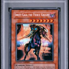 2004 Yu Gi Oh! Promo Tcg Cards #en004 S.gaia/fierce Knight Collector Tins Psa Nm Mt 8
