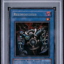 2003 Yu Gi Oh! Starter Deck: Pegasus Tcg Cards #001 Relinquished Psa Ex 5
