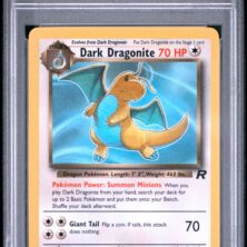 2000 Pokemon Rocket Tcg Cards #22 Dark Dragonite Psa Nm 7