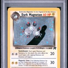 2000 Pokemon Rocket Tcg Cards #11 Dark Magneton Holo Psa Ex 5