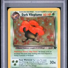 2000 Pokemon Rocket Tcg Cards #13 Dark Vileplume Holo Psa Ex Mt 6