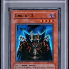 2002 Yu Gi Oh! Starter Deck: Kaiba Tcg Cards #041 Lord Of D. 1st Edition Psa Ex Mt 6