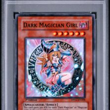 2009 Yu Gi Oh! Duelist Pack: Yugi Tcg Cards #en008 Dark Magician Girl Duelist Pack: Yugi Psa Mint 9