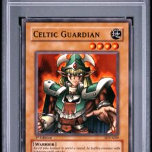 2002 Yu Gi Oh! Starter Deck: Yugi Tcg Cards #009 Celtic Guardian 1st Edition Psa Ex 5