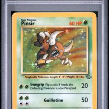 1999 Pokemon Jungle Tcg Cards #9 Pinsir Holo Psa Nm Mt 8