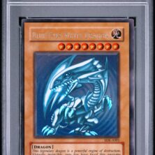 2002 Yu Gi Oh! Starter Deck: Kaiba Tcg Cards #a001 Blue Eyes White Drgn. Australia Psa Nm 7