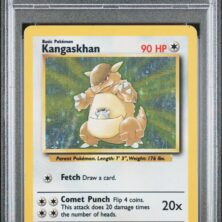 1999 Pokemon Jungle Tcg Cards #5 Kangaskhan Holo No Symbol Psa Vg 3