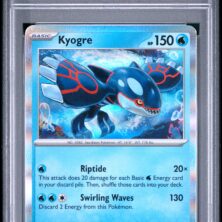 2025 Pokemon Meg En Mega Evolution Tcg Cards #034 Kyogre Psa Nm Mt 8