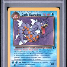 2000 Pokemon Rocket Tcg Cards #25 Dark Gyarados Psa Nm Mt 8