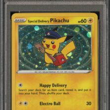 2020 POKEMON SWSH BLACK STAR PROMO 074 SPCL.DELIVERY PIKACHU
