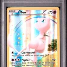 2016 POKEMON XY BLACK STAR PROMO XY110 FULL ART/MEW MYTHICAL POKEMON COLLECTION