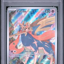 2025 Pokemon Pfl En Phantasmal Flames Tcg Cards #100 Zacian Illustration Rare Psa Gem Mt 10